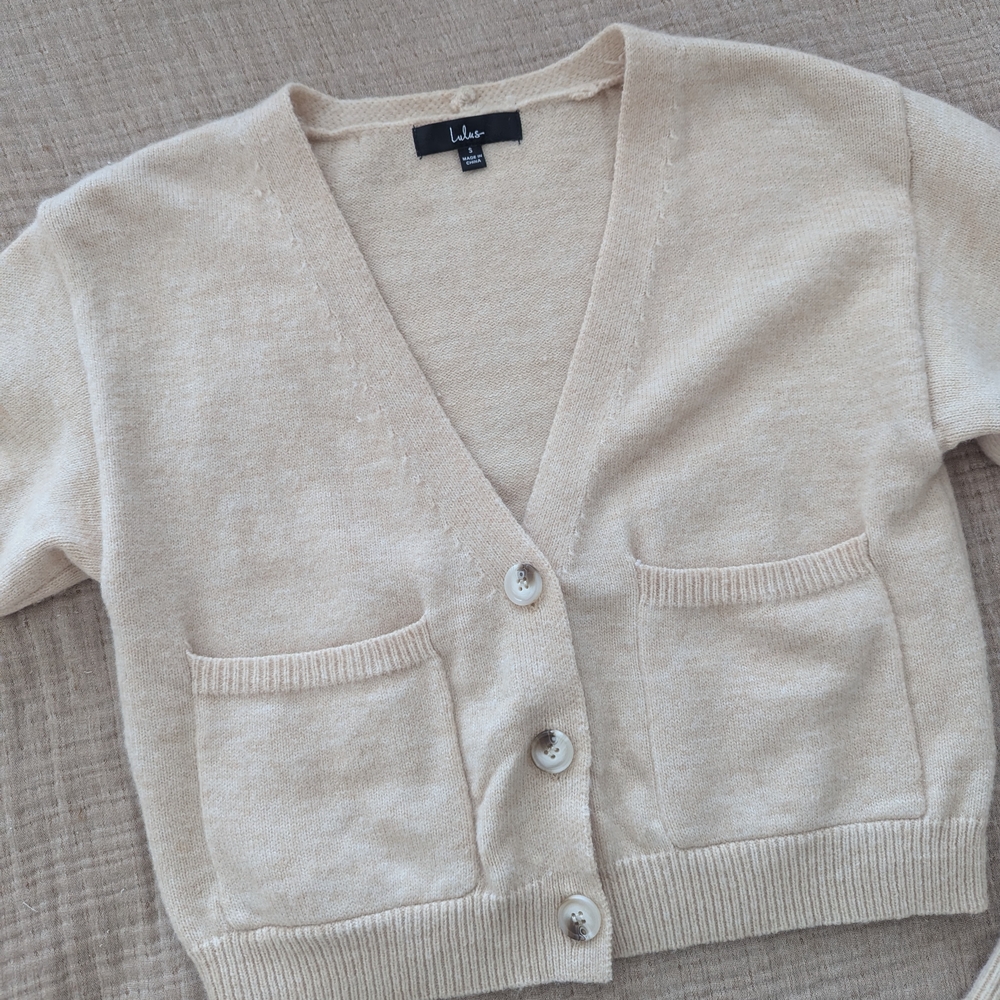 Lulu's Cream Sweater Set - Picture 5 of 14